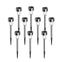 12pcs Solar Outdoor Pathway Lights